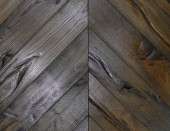 Antique Chevron Black Oiled