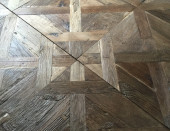 Cotswolds Louvre Panel Reclaimed Oak